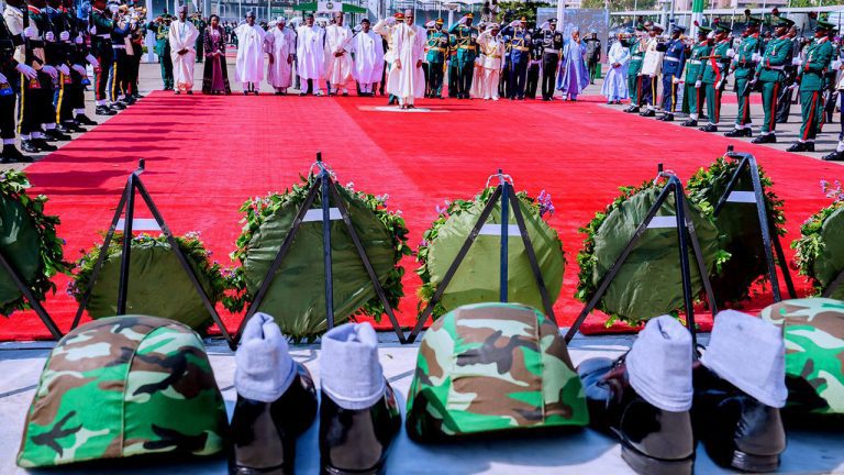 Government holds an interdenominational service to commemorate Armed Forces Remembrance Day