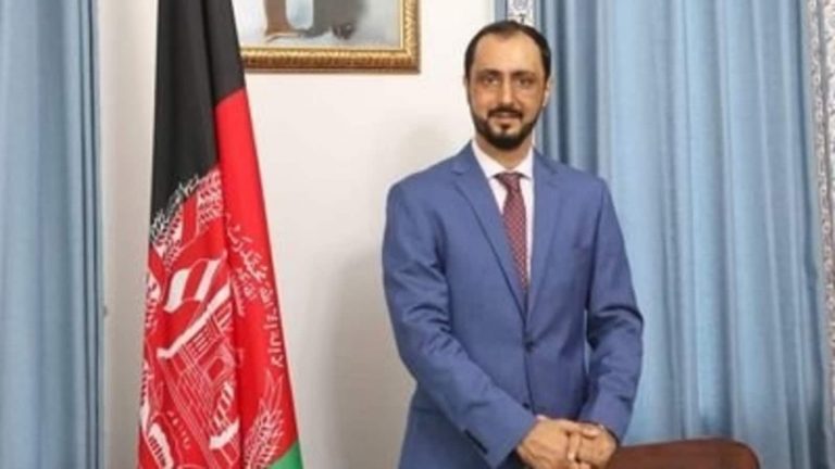 Afghanistan’s envoy to China departs, After months of working without pay