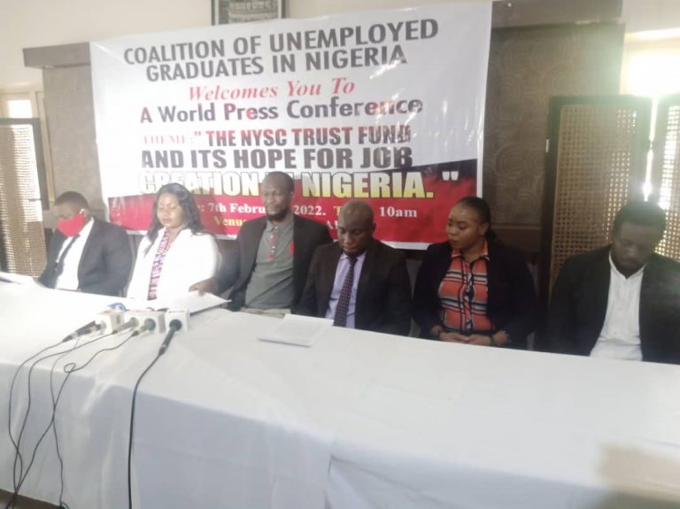 NYSC Trust Fund: Unemployed graduates back bill, laud NASS, NYSC for prioritizing job creation