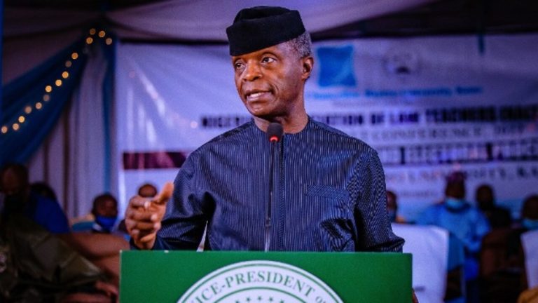 Let Your Generation Heal Wounds, Build A Great Society, says Osinbajo to youths