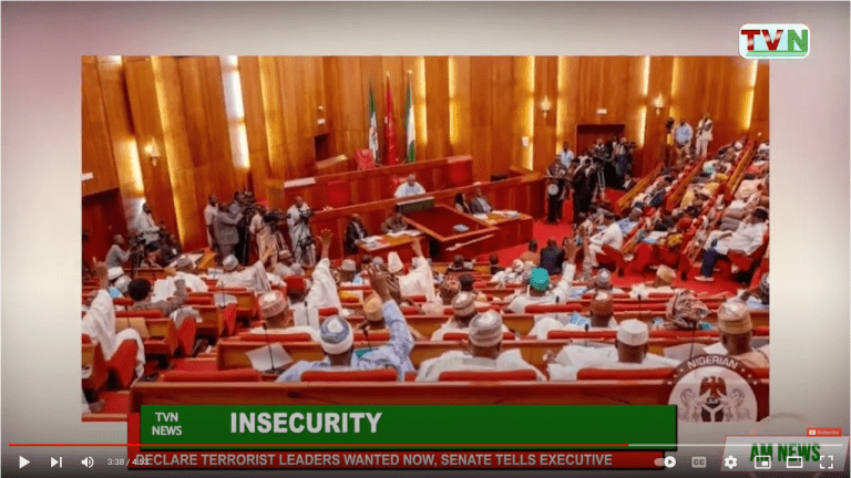 Declare Terrorist Leaders Wanted Now, Senate Tells Executive