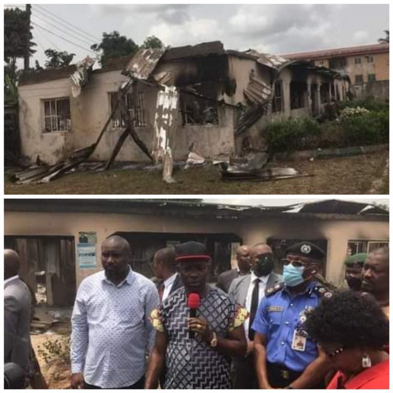 Gunmen set fire to Nnewi South LG Headquarters