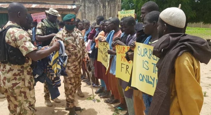 Boko Haram and ISWAP 7,000 Terrorists Surrender In One Week