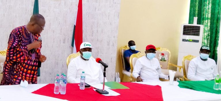 Enugu: Uzo-Uwani stakeholders pay Gov. Ugwuanyi a solidarity visit
