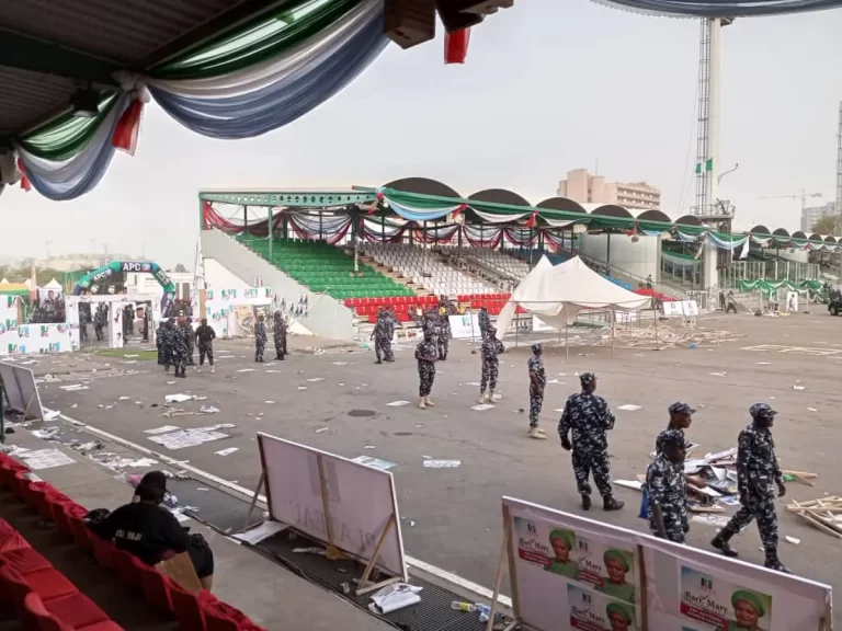 How police foiled attempt by hoodlums to hijack APC National Convention in Abuja [VIDEO]