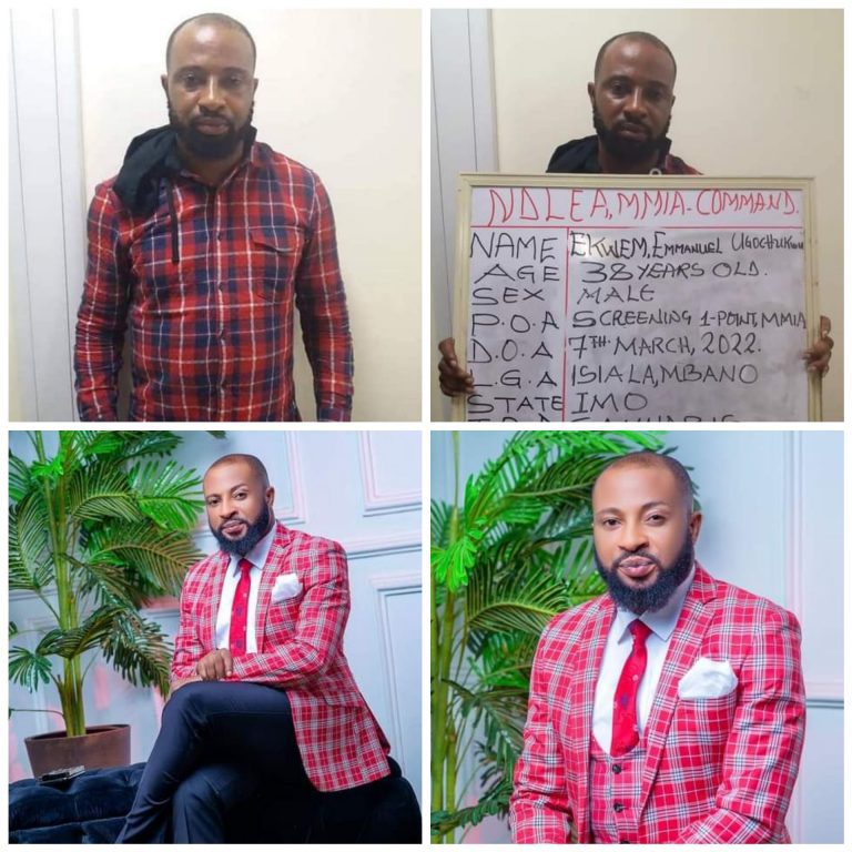 NDLEA Arrests General Overseer With Drugs At Lagos Airport