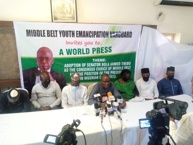 2023: Middle Belt canvasses for endorsement of Tinubu as APC consensus presidential candidate