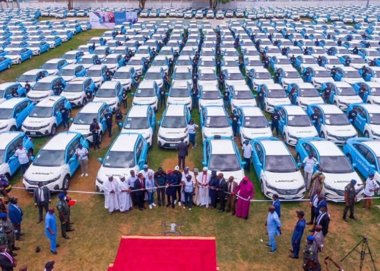 Sanwo-Olu officially Launches Lagos Ride Taxi Scheme