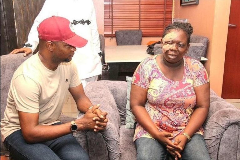 Jandor visits Lagos voter who was beaten up during election, blames APC