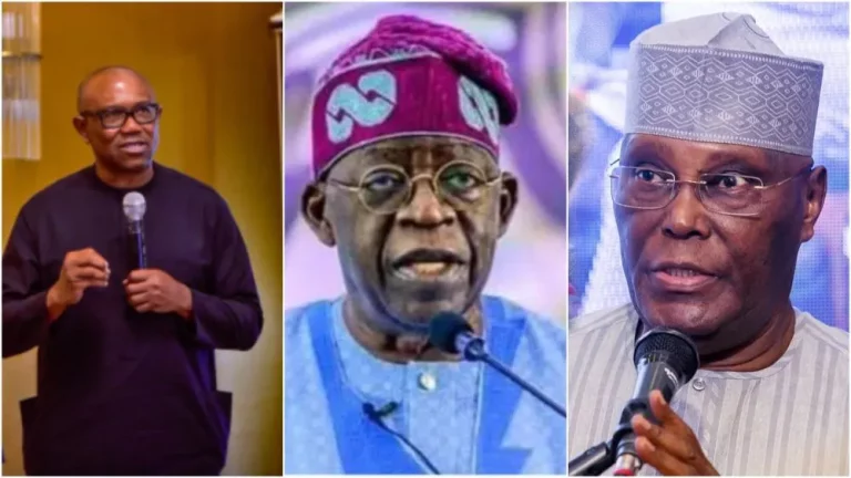 Obi leads new poll, Tinubu favourite among silent voters