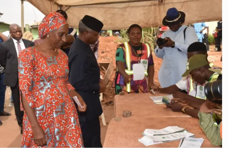 Osinbajo wins polling unit for Tinubu