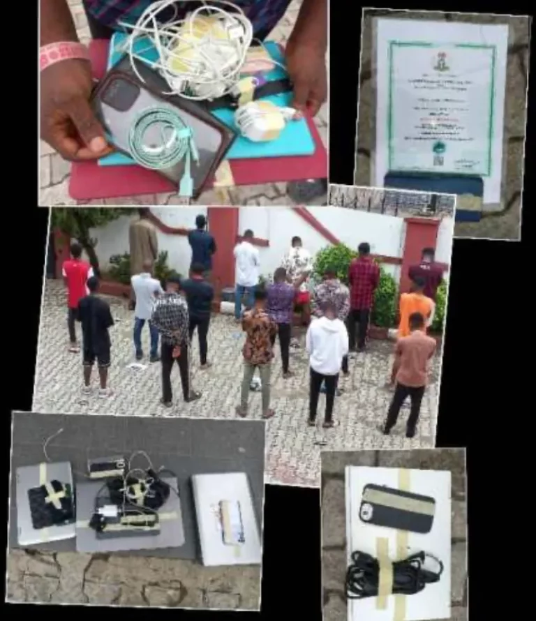 In Uyo, EFCC detains 18 suspected internet fraudsters