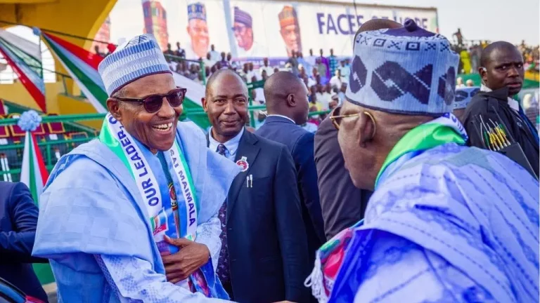 You’re best for the job, Buhari congratulates Tinubu