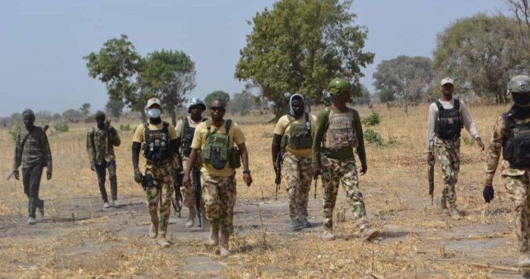 In Kaduna, troops neutralize one bandit, rescue 14 victims