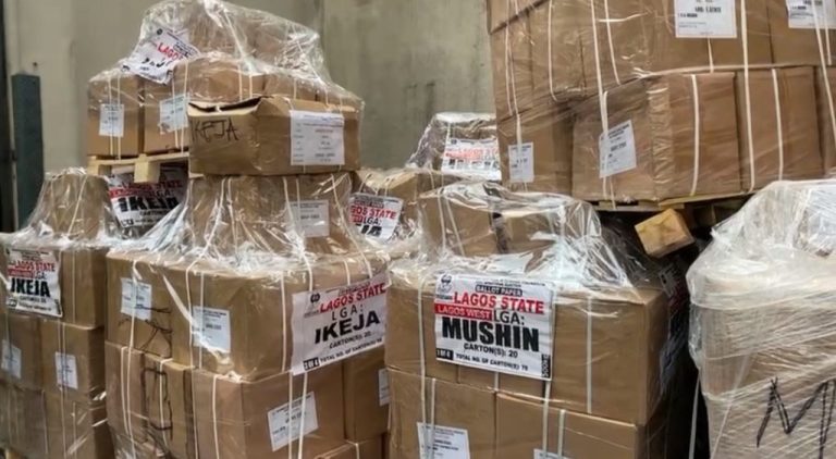 INEC begins distribution of sensitive materials in Lagos