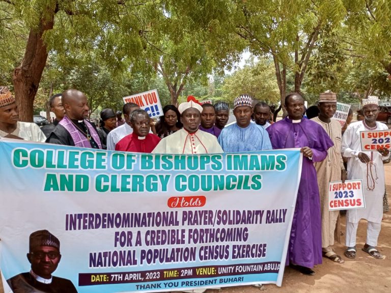 2023 Census: Clergy Hold Prayer Rally For Credible Census
