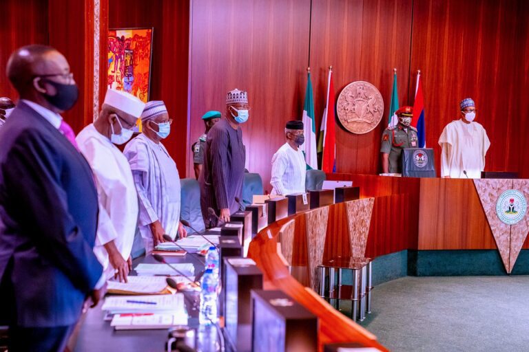 President Buhari presides over valedictory cabinet meeting