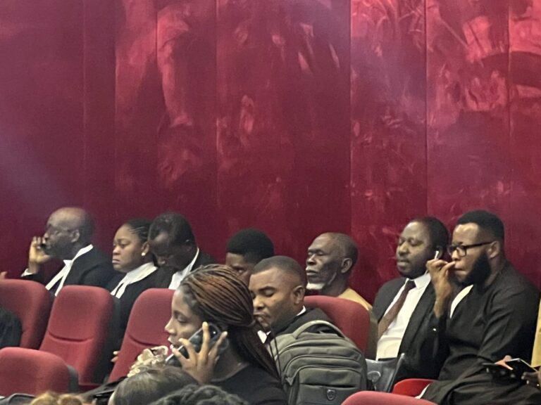 BreakIng: Lamidi Apapa, factional Leader of Labour Party, Peter Obi Storm Tribunal