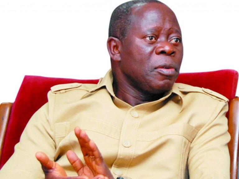 Adams Oshiomhole points out 3persons that plotted his removal as APC National Chairman