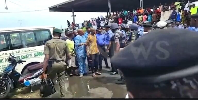 Lagos CP visits Okada man brutalized by police officers, seen in viral video
