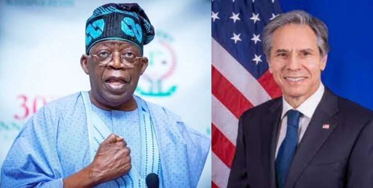 Tinubu is accused by US Secretary of State Blinken of ties to Nigeria
