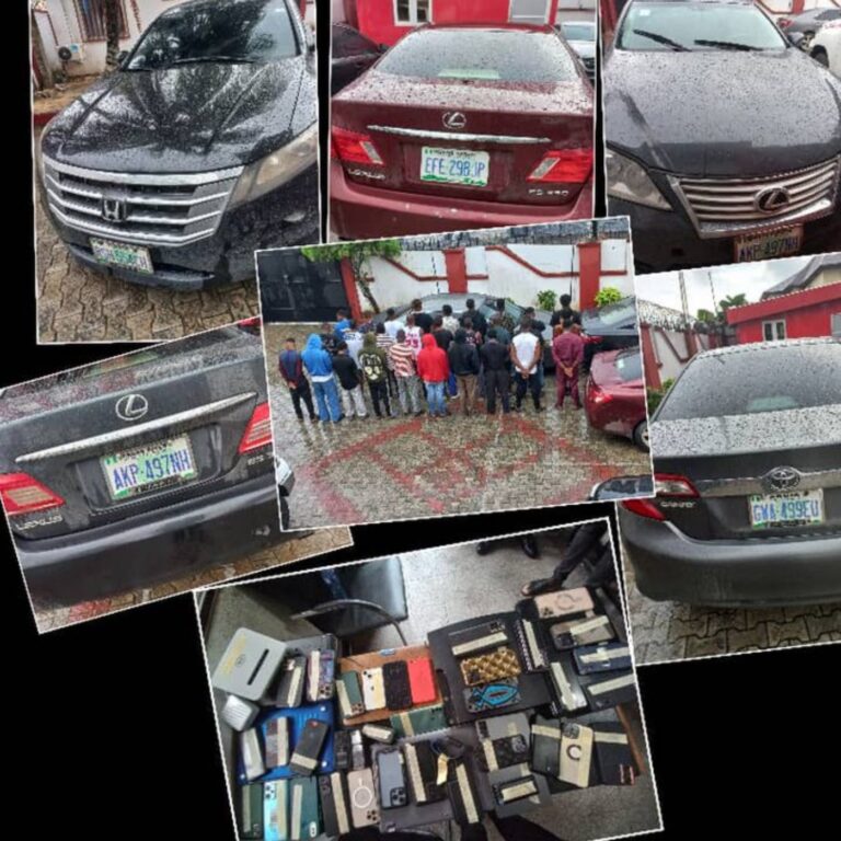 In Calabar, EFCC arrests twins, 26 others for internet fraud