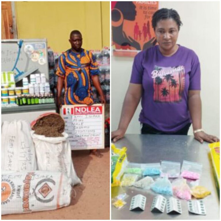 NDLEA confiscates156,575 tramadol pills in five states, FCT in two weeks