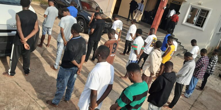 EFCC, Anti-Graft Agency detain 23 suspected internet fraudsters in Benue, recover one vehicle