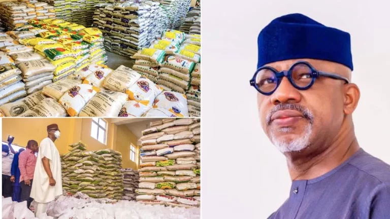 Abiodun flags off distribution of 300,000 bags of rice as palliatives