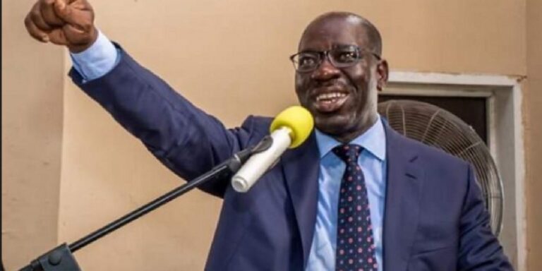 Edo Gov, Obaseki, swears in LG chairmen despite protests