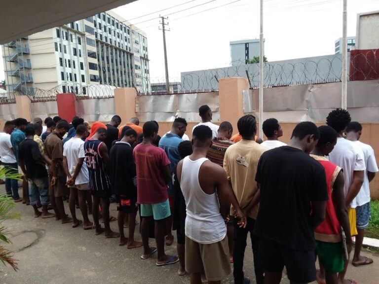 EFCC detains 48 alleged online scammers in Delta