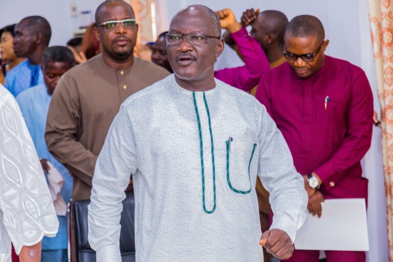Senate swears in Rev Amos Yohana as Senator Elisha Abo’s his replacement for Adamawa North