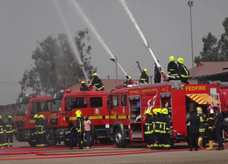 Federal Fire Service reports that 216 incidents in Ogun, Lagos, have claimed 12 lives