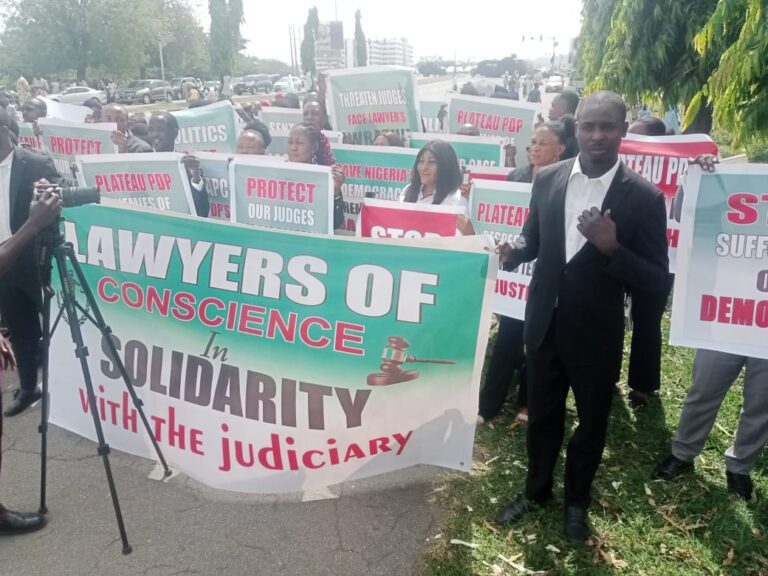 500 Lawyers Storm Appeal Court Over Plateau  PDP’s Attack On The Judiciary