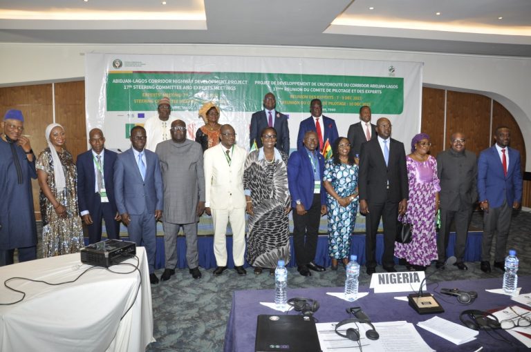 ECOWAS and road infrastructure ministers from Benin, Cote d’ivoire, Ghana, Nigeria, and Togo meet to expedite the 6-lane dual carriage Abidjan to Lagos corridor highway