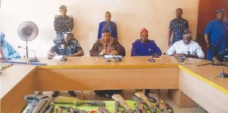 48 repentant cultists surrender arms in Ogun