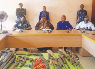 48 repentant cultists surrender arms in Ogun