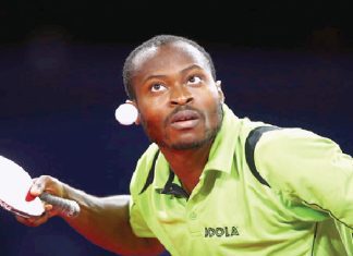 Aruna retains African No.1 spot in ITTF rankings