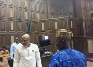 Court denies Nnmadi Kanu bail