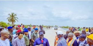 Delta gov promises to complete ongoing road project