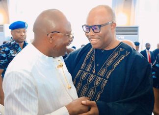 Don't struggle for politics, if there is nothing in it, Akpabio tells Fubara