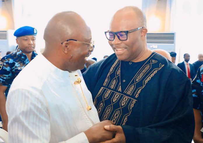 Don't struggle for politics, if there is nothing in it, Akpabio tells Fubara