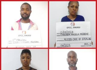 EFCC arraigns three ex-bankers, one other for N15.9m fraud