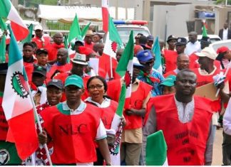 Edo NLC pickets LP secretariat, party kicks