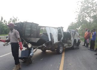 Five die in Ondo road crash