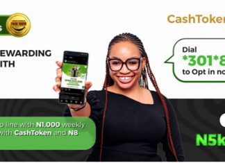 Globacom has partnered with CashToken Rewards Africa to reward all Glo users in the CashToken GloRewards Program