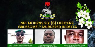 Grieving families, friends demand justice for slain Delta cops