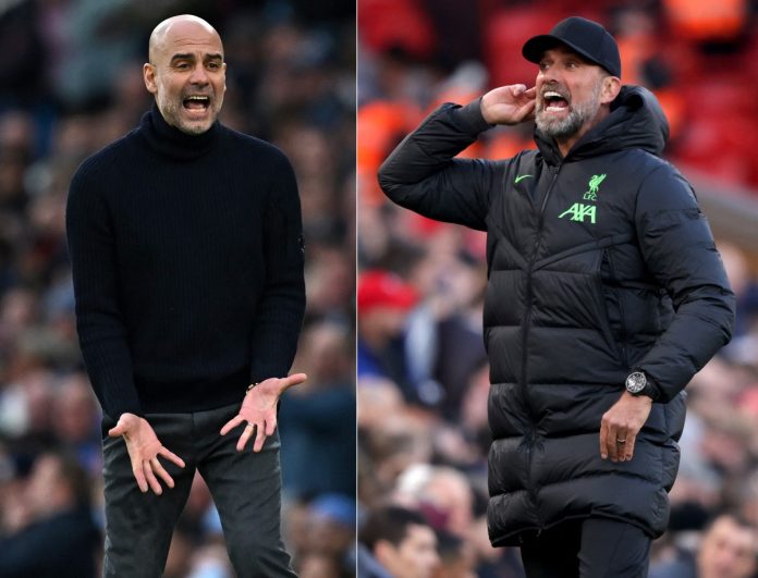 Guardiola best manager of my lifetime, says Liverpool's Klopp