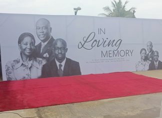 JUST IN: Wigwe, wife, son’s corpses arrive as Dangote, Fubara, others present