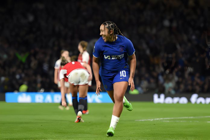 James hails freedom as Chelsea women beat Arsenal